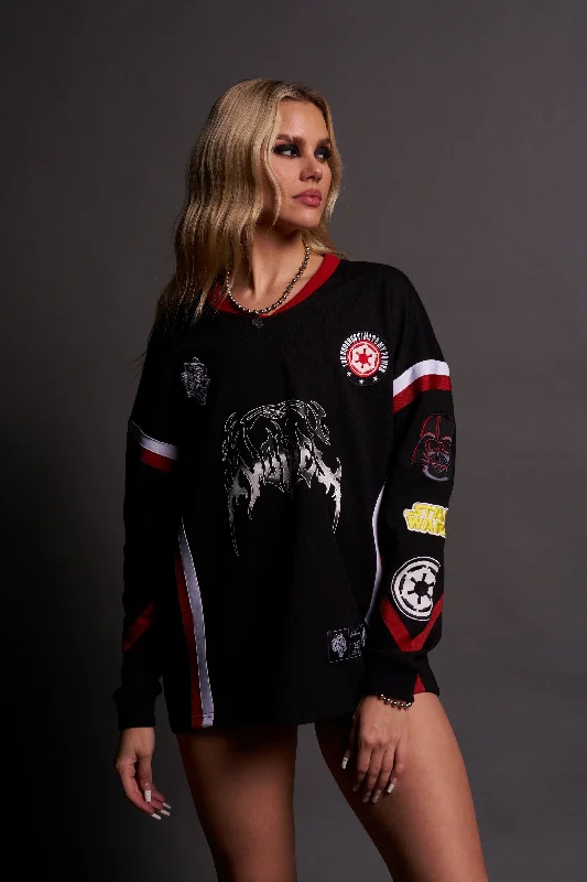 Special Savings Rule The Galaxy Bailey Motocross Jersey in Black