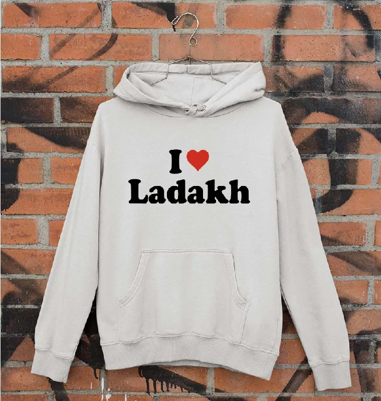 Don’t Miss Out trendy hooded sweatshirtI Love Ladakh Unisex Hoodie for Men/Women