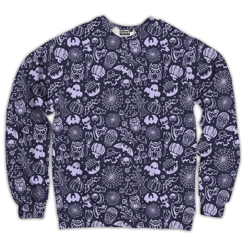 Instant Discount comfy workout sweatshirtHalloween Night Unisex Sweatshirt