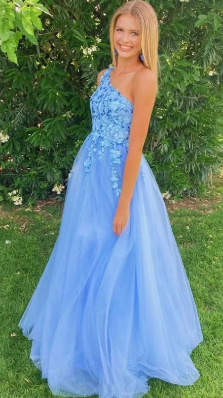 Deal Alert backless dressBlue One Shoulder Sequins Tulle Long Prom Dress Blue Evening Dress,DP740 Deal Alert backless dressBlue One Shoulder Sequins Tulle Long Prom Dress Blue Evening Dress,DP740