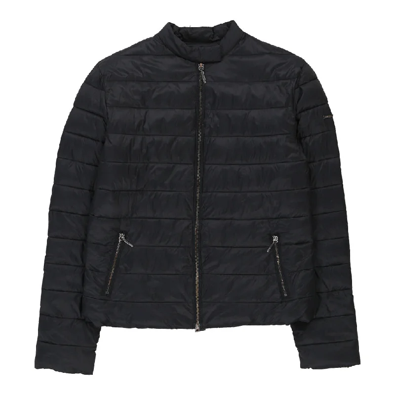 Major Savings Armani Jeans Puffer - Medium Navy Nylon