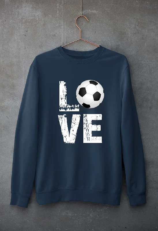 performance workout sweatshirtLove Football Unisex Sweatshirt for Men/Women