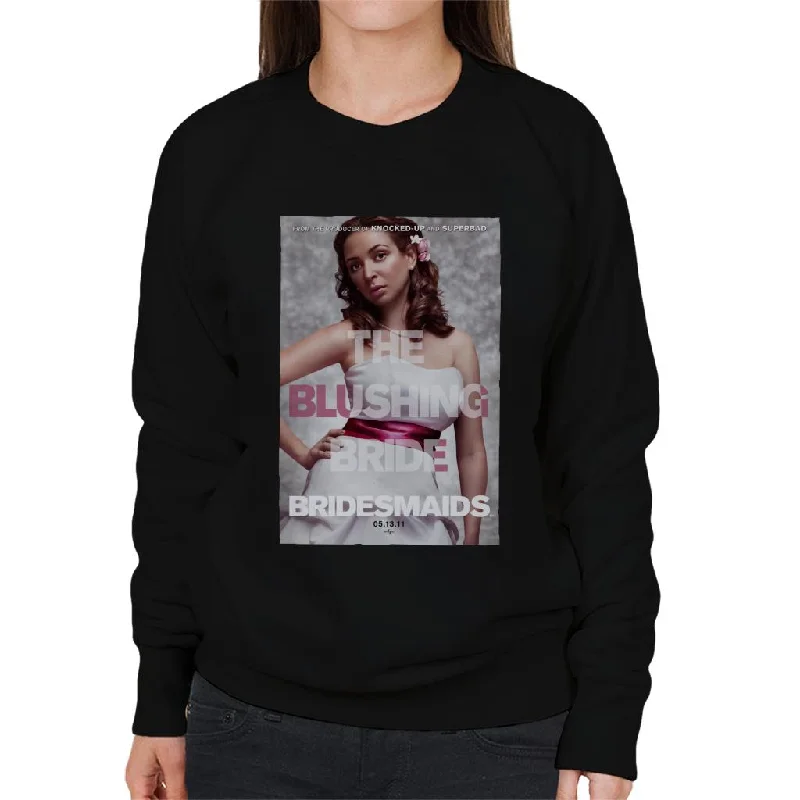 Stock Clearance cool workout sweatshirtBridesmaids Lillian The Blushing Bride Women's Sweatshirt Stock Clearance cool workout sweatshirtBridesmaids Lillian The Blushing Bride Women's Sweatshirt