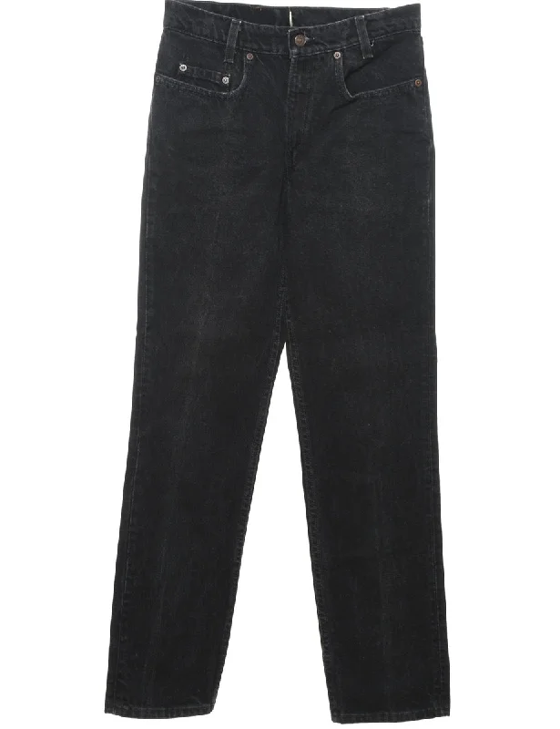 Inventory Reduction Black Levi's Straight-Fit Jeans - W30 L32