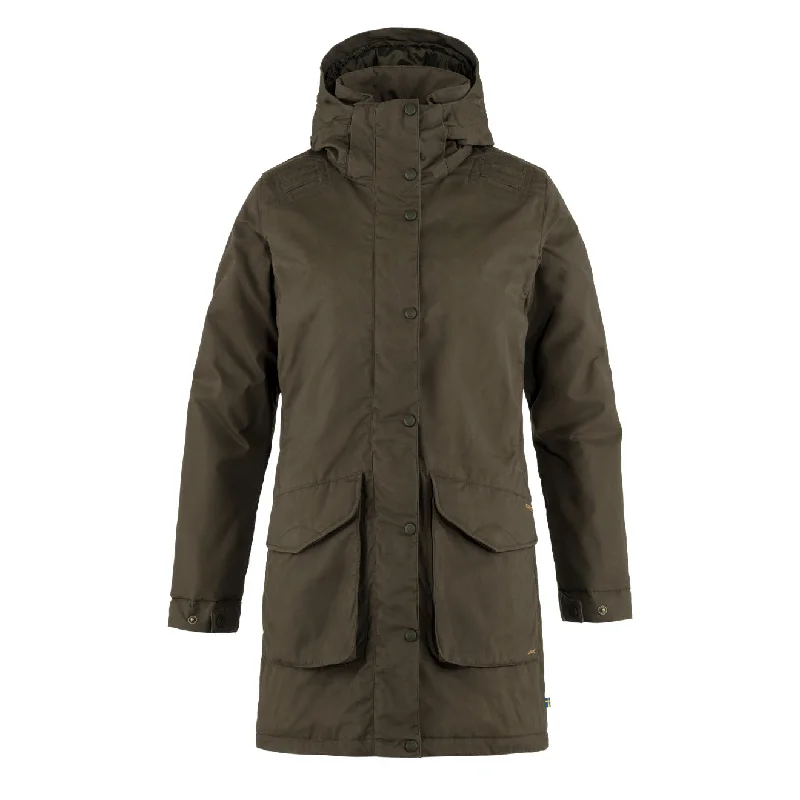 Fjallraven Womens Hogvit Jacket Dark Olive