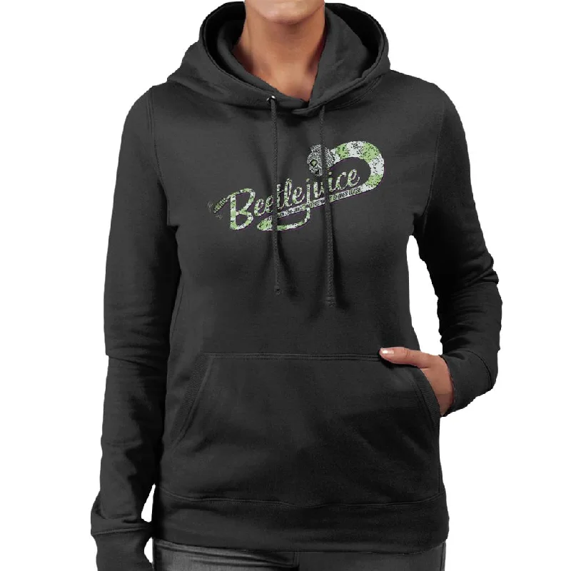 Special Promotion minimalist hooded sweatshirtBeetlejuice Logo Turn On The Juice Women's Hooded Sweatshirt Special Promotion minimalist hooded sweatshirtBeetlejuice Logo Turn On The Juice Women's Hooded Sweatshirt