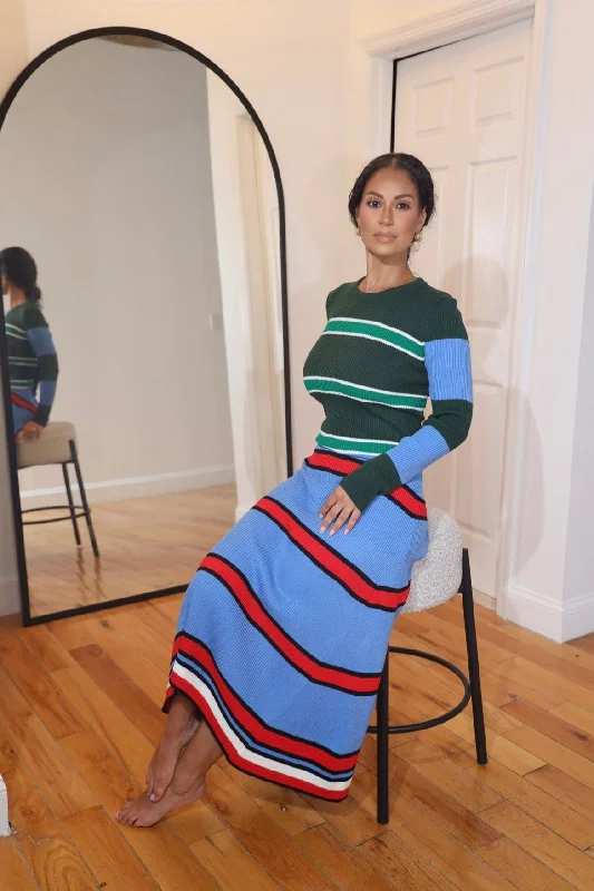 Final Markdown Lorient Maxi Knit Dress