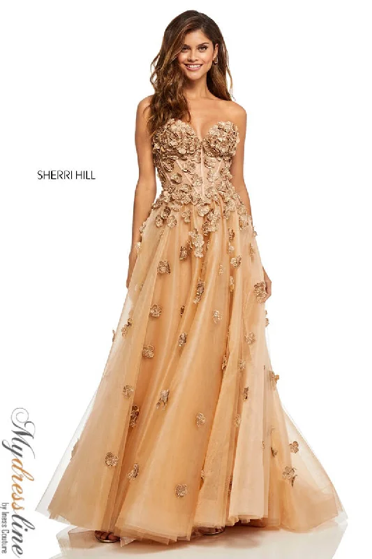 Year-End Clearance chic wrap dressSherri Hill 52651