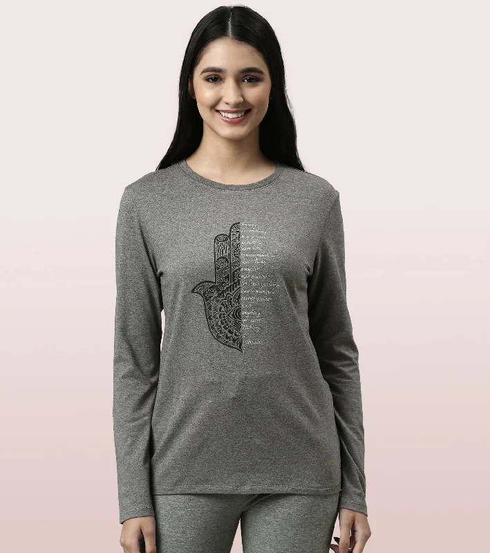 Markdowns Long Sleeve Basic Crew Tee – Graphic Print | Crew Neck Basic Stretch Cotton Tee Markdowns Long Sleeve Basic Crew Tee – Graphic Print | Crew Neck Basic Stretch Cotton Tee