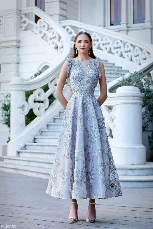 Blowout Deals modern dressAzzure Couture FM5053
