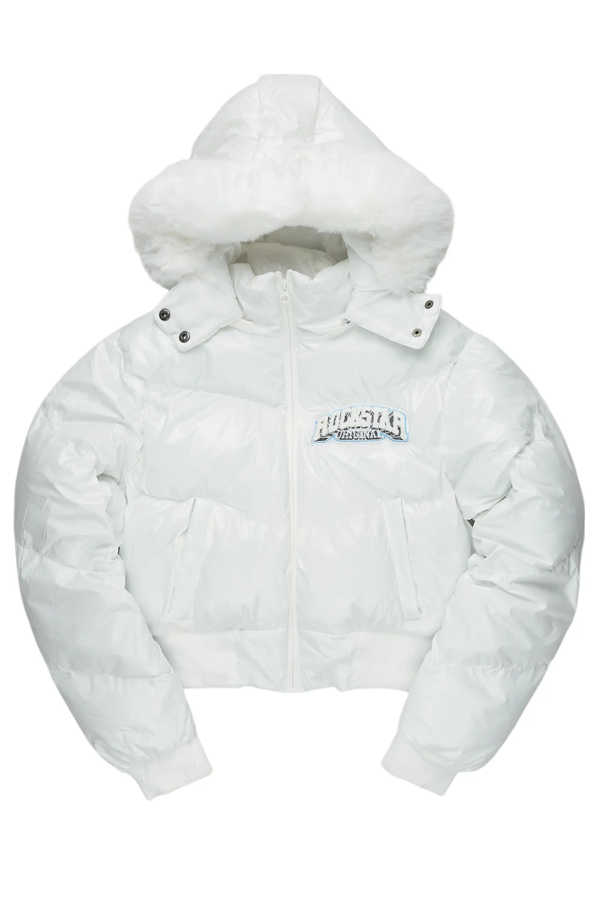 Today Only Chrishona White Puffer Jacket