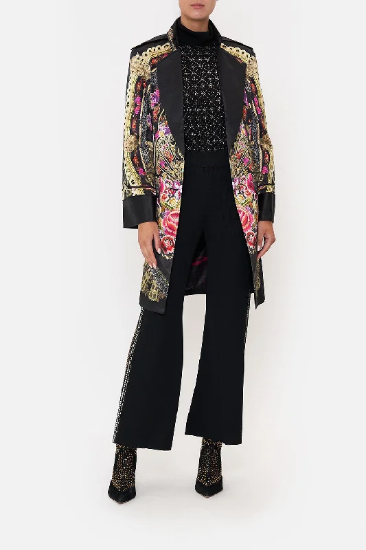 Time-Limited Offer MID LENGTH MILITARY COAT DANCE WITH DUENDE