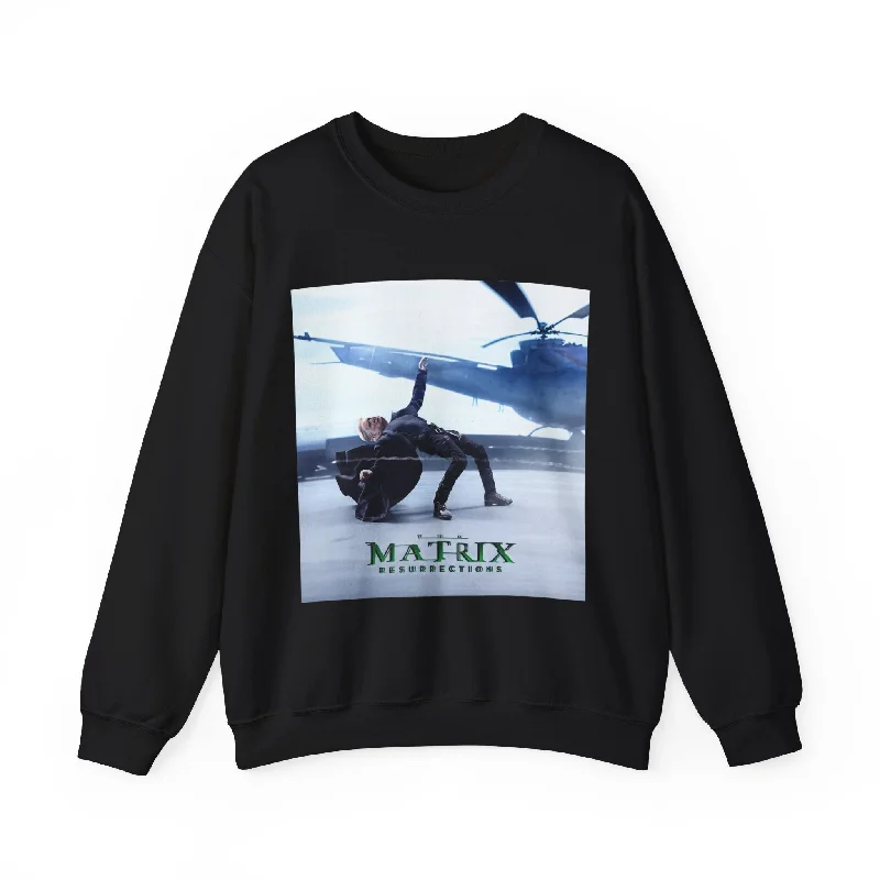 fashionable workout wearThe Matrix Resurrections Unisex Sweatshirt