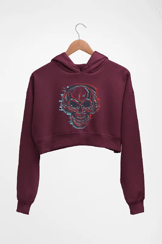 Unbeatable Prices warm hooded sweatshirtSkull Crop HOODIE FOR WOMEN