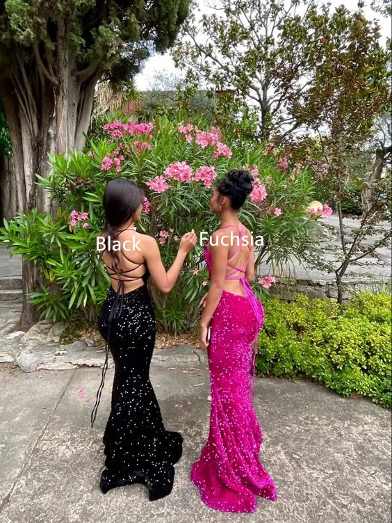 Act Fast trendy mini dressBlack Sequined Mermaid Long Prom Dress African Evening Dress,DP881 Act Fast trendy mini dressBlack Sequined Mermaid Long Prom Dress African Evening Dress,DP881