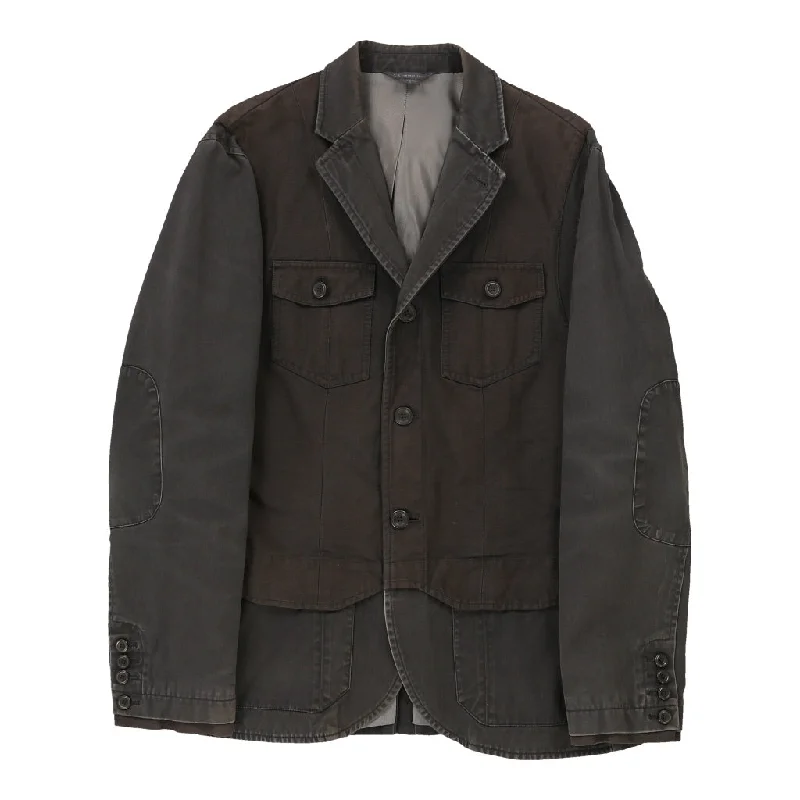 Doorbuster Deal Armani Exchange Jacket - Medium Grey Cotton