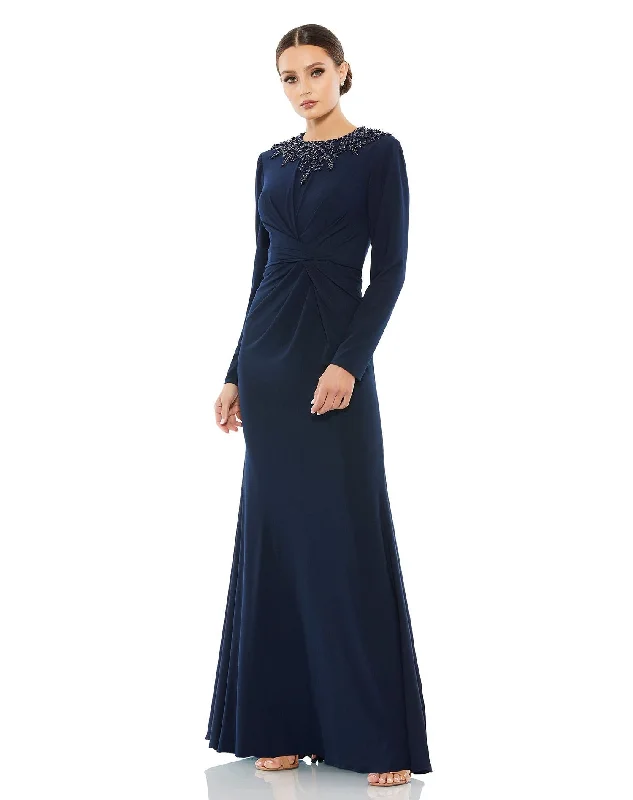 Lowest Prices denim dressMac Duggal 55713