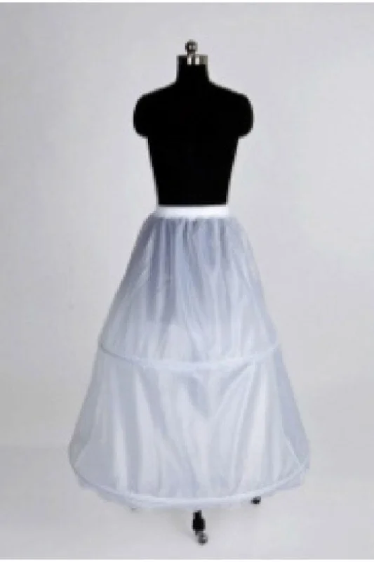 Year-End Sale Chic Nylon A Line Floor-length Wedding Petticoats P08
