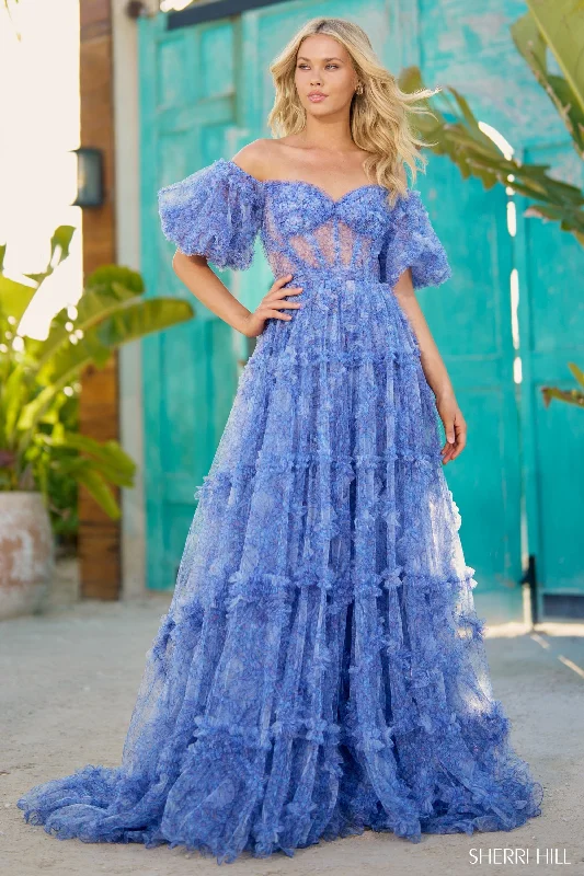 Stock Up and Save high-waisted dressSherri Hill 56009