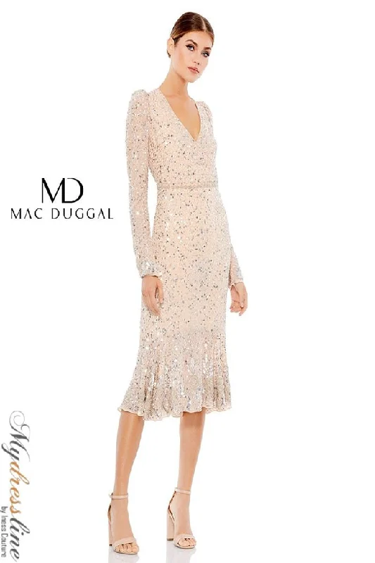 Customer Appreciation Sale casual summer dressMac Duggal 10740D