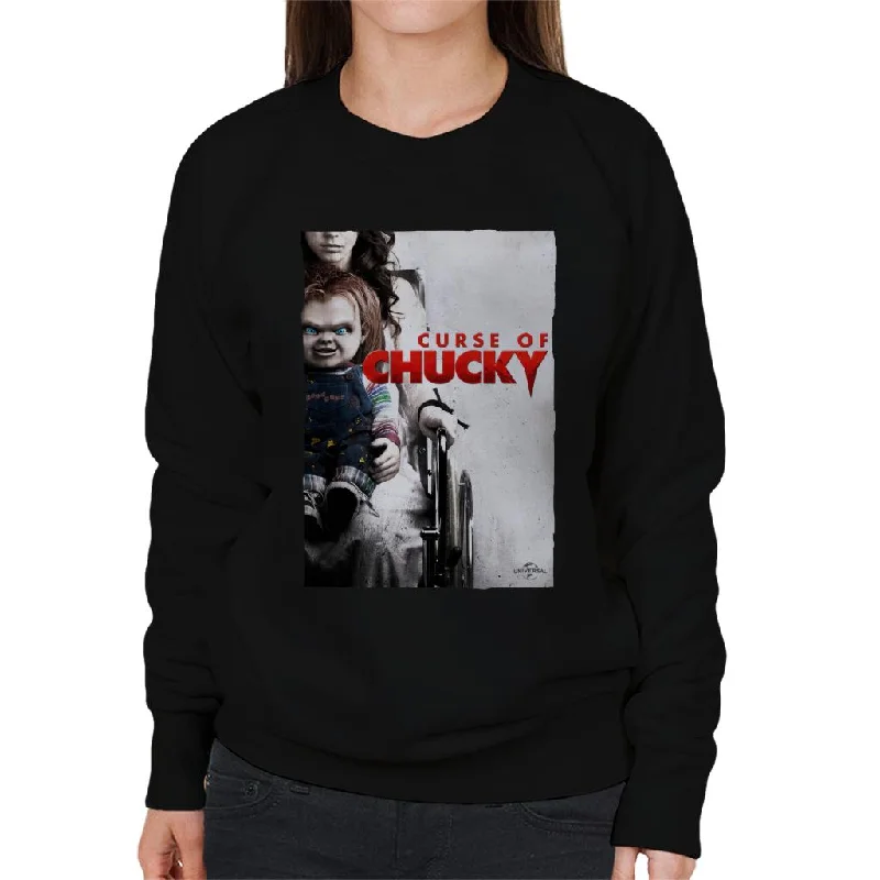 Shop and Save fitness lifestyle hoodieChucky Curse Of Chucky Poster Women's Sweatshirt Shop and Save fitness lifestyle hoodieChucky Curse Of Chucky Poster Women's Sweatshirt