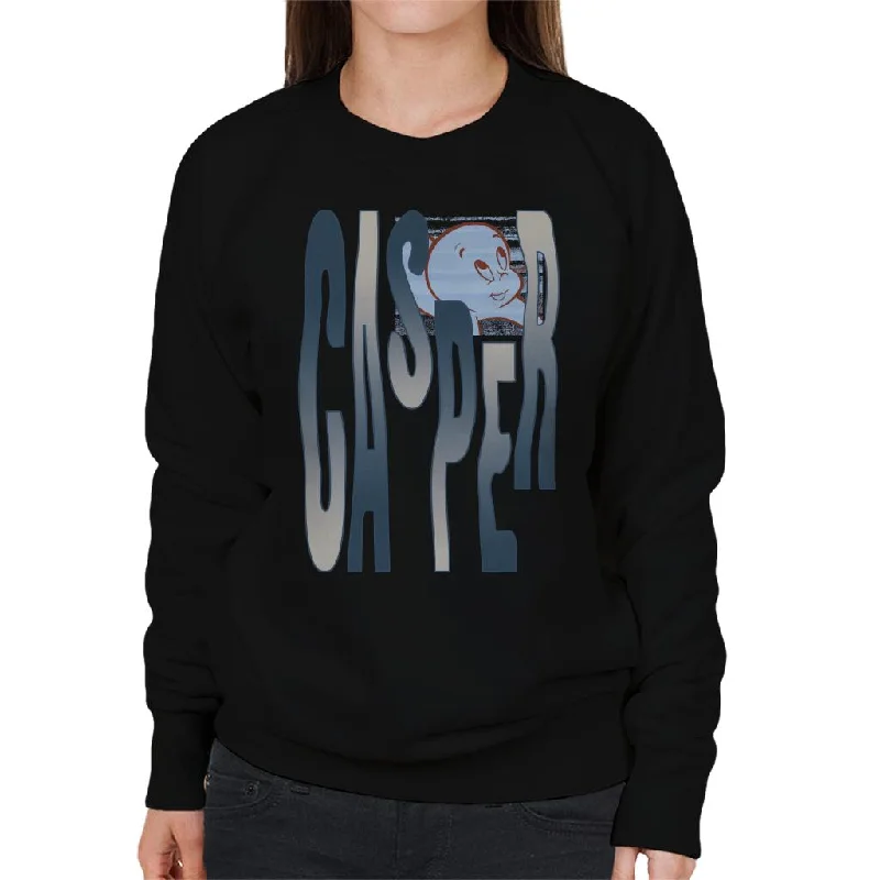 Deal Dash chic active hoodieCasper The Friendly Ghost Spooky Waves Women's Sweatshirt Deal Dash chic active hoodieCasper The Friendly Ghost Spooky Waves Women's Sweatshirt