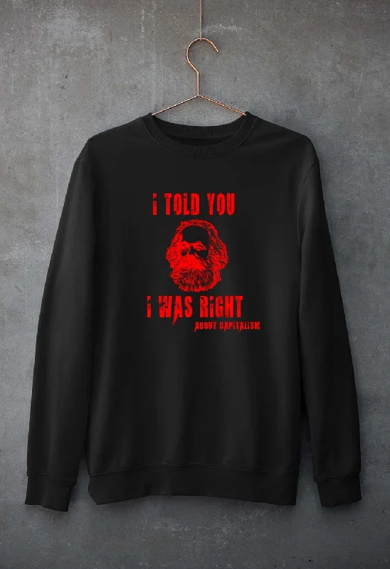 Weekend Special luxe gym hoodieKarl Marx Unisex Sweatshirt for Men/Women