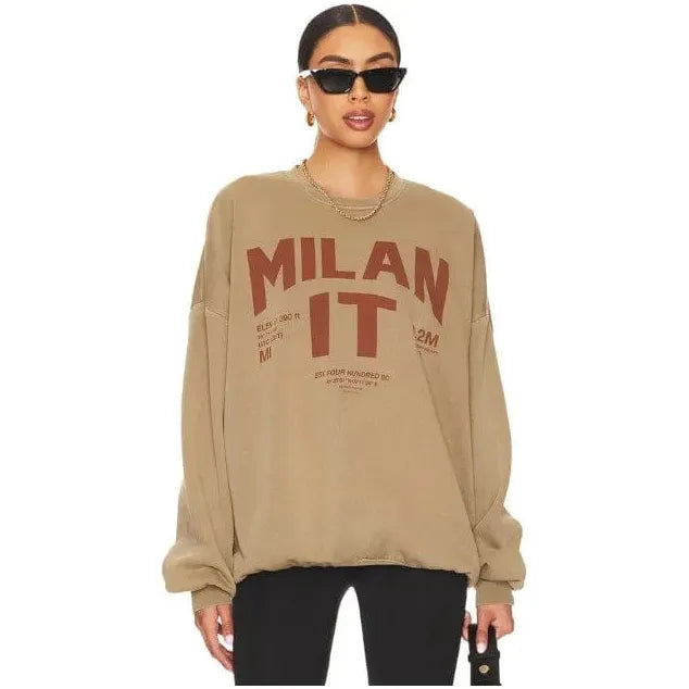 performance hoodie for gymLaundry Room Welcome to Milan Jumper