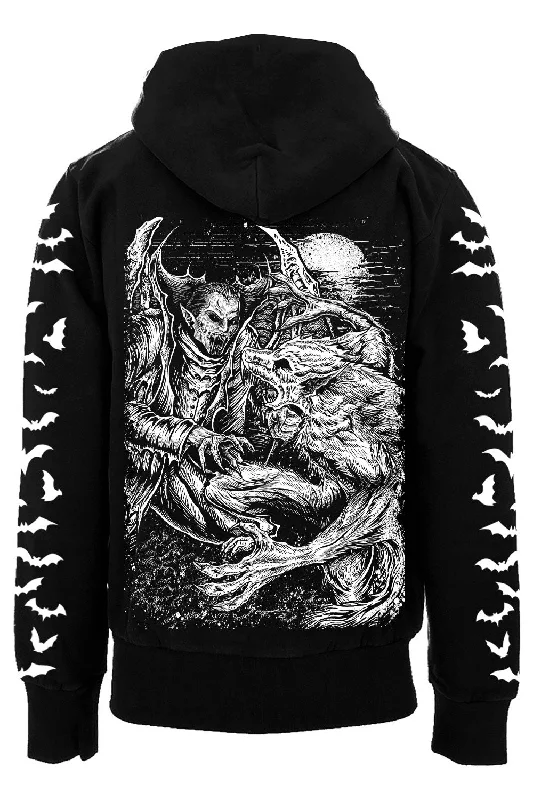 Vampire VS Werewolf Hoodie