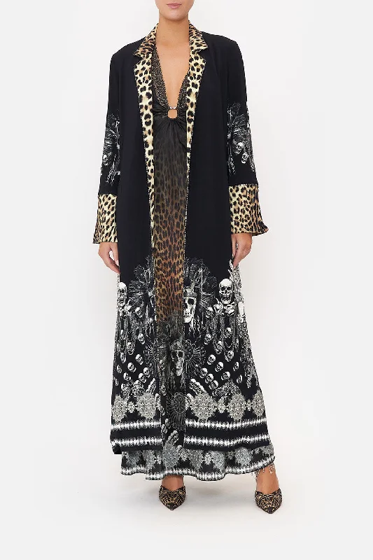 Super Sale CUFFED SIDE SPLIT COAT ORDER OF DISORDER