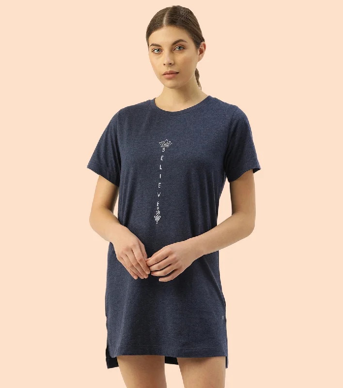 NAVY MELANGE