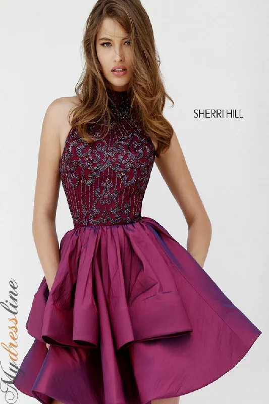 Huge Discounts pleated dressSherri Hill 32338