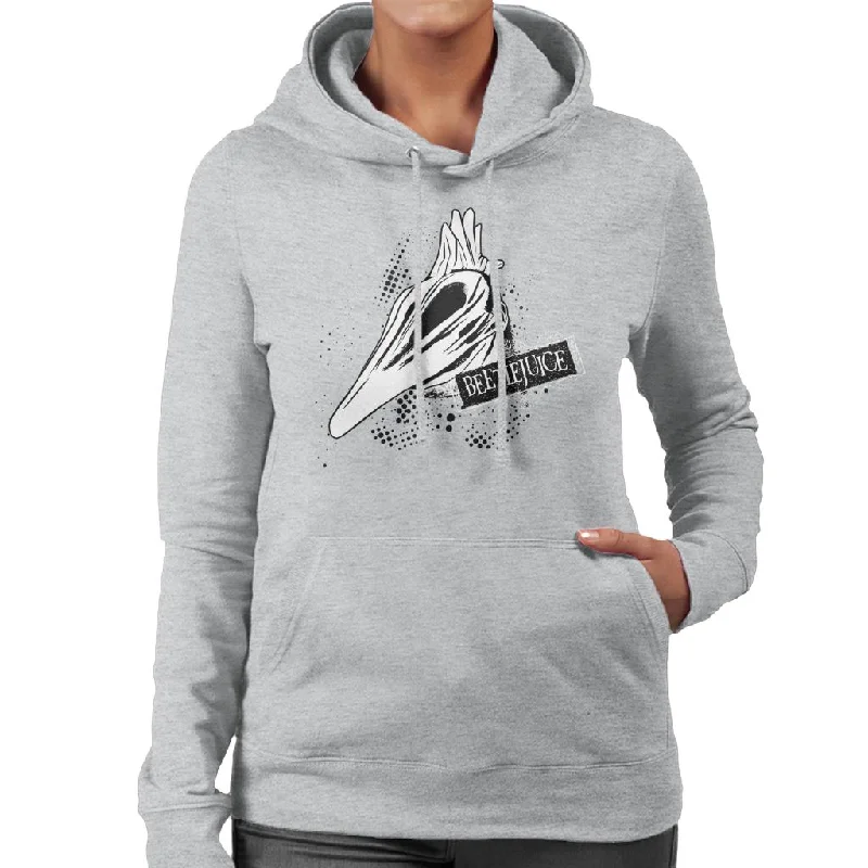 Act Now lightweight hoodieBeetlejuice Adam Transformed Women's Hooded Sweatshirt