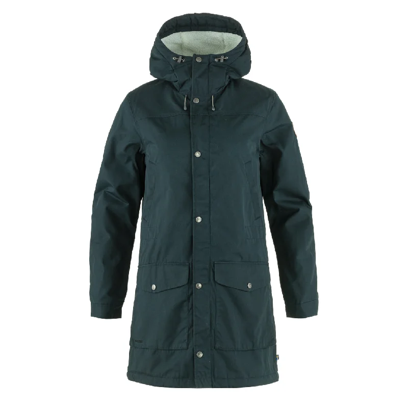 Fjallraven Womens Greenland Winter Parka Dark Navy