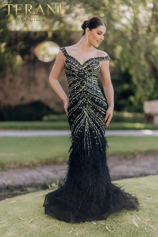 Time-Limited Offer casual dressTerani Couture 232GL1460