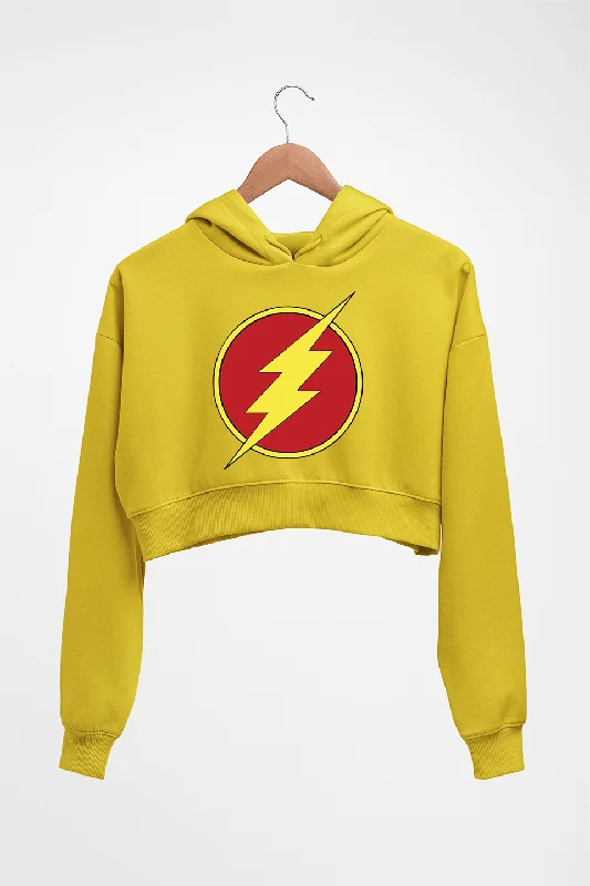 Early Access sporty hoodieFlash Superhero Crop HOODIE FOR WOMEN