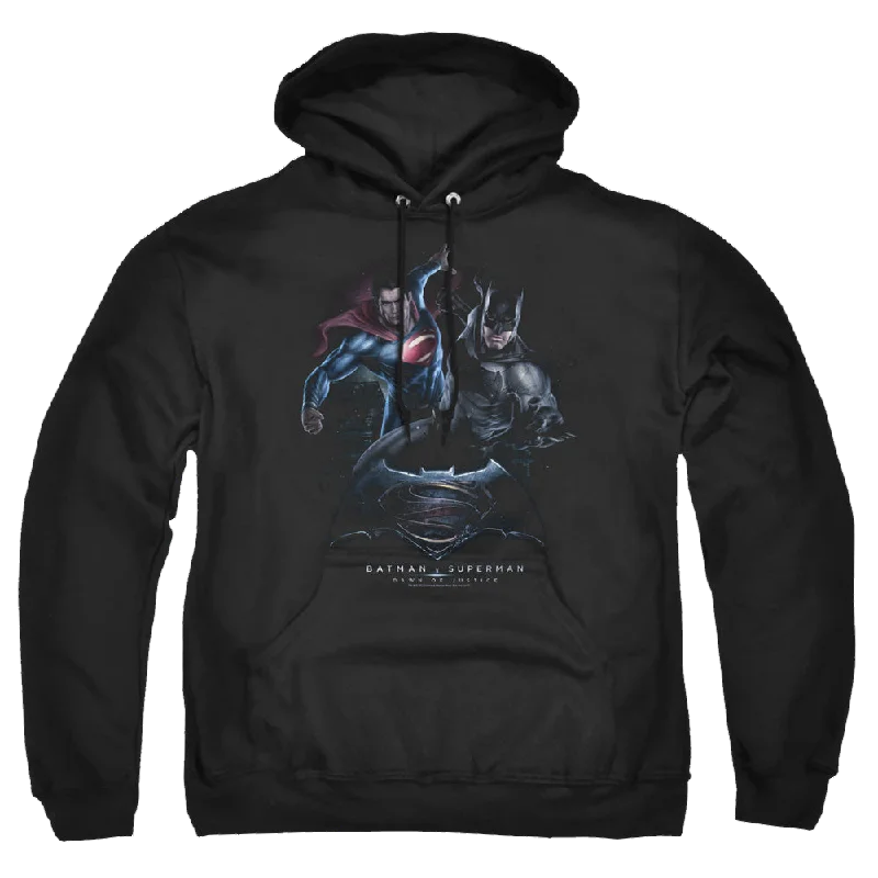 slim fit hoodieBatman v Superman Team Up - Pullover Hoodie