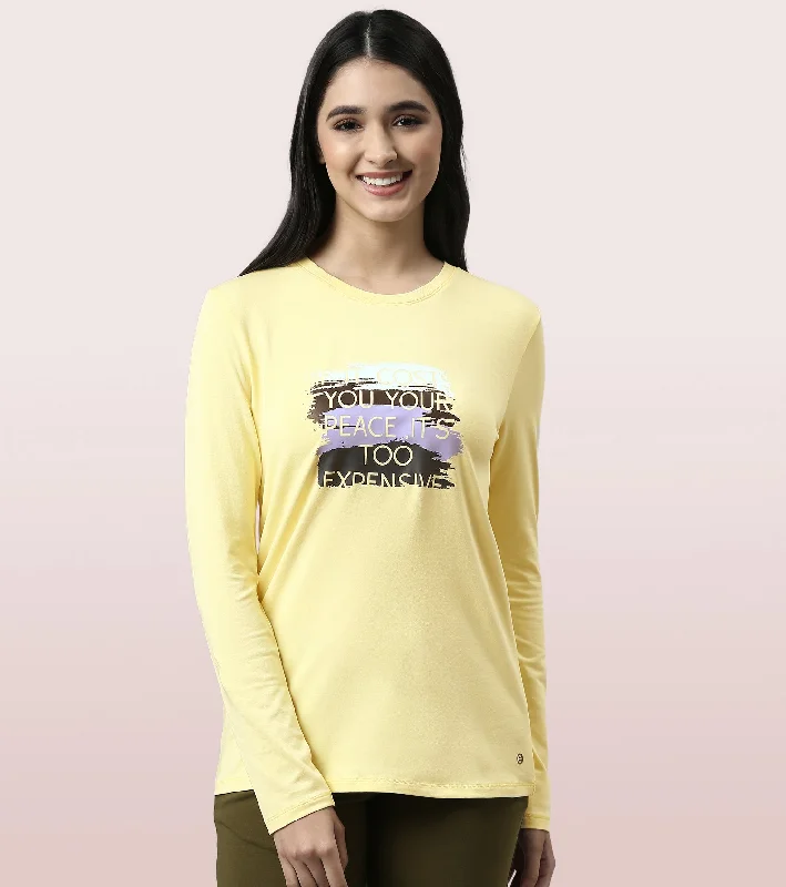 While Supplies Last Long Sleeve Basic Crew Tee – Graphic Print | Crew Neck Basic Stretch Cotton Tee While Supplies Last Long Sleeve Basic Crew Tee – Graphic Print | Crew Neck Basic Stretch Cotton Tee