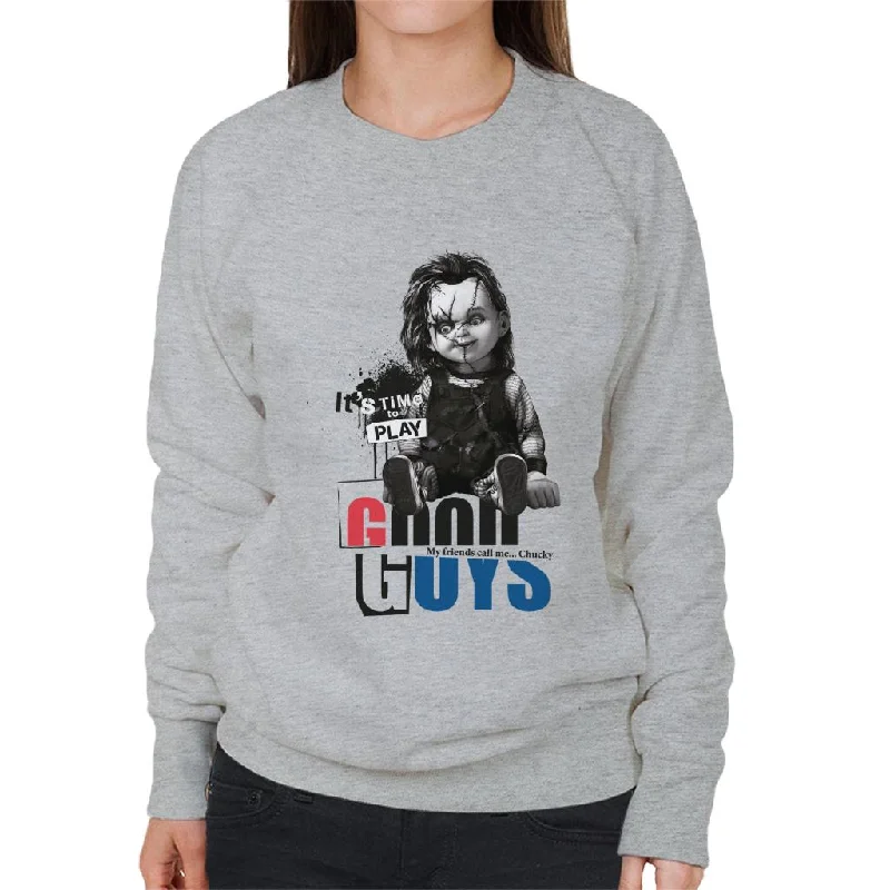 Closeout fashion sportswear hoodieChucky Good Guys Women's Sweatshirt