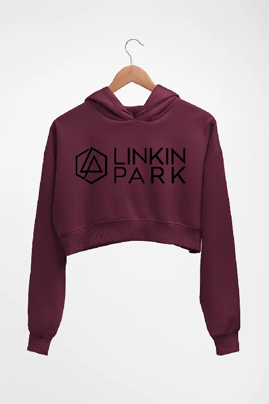 Special Buy athletic hoodieLinkin Park Crop HOODIE FOR WOMEN