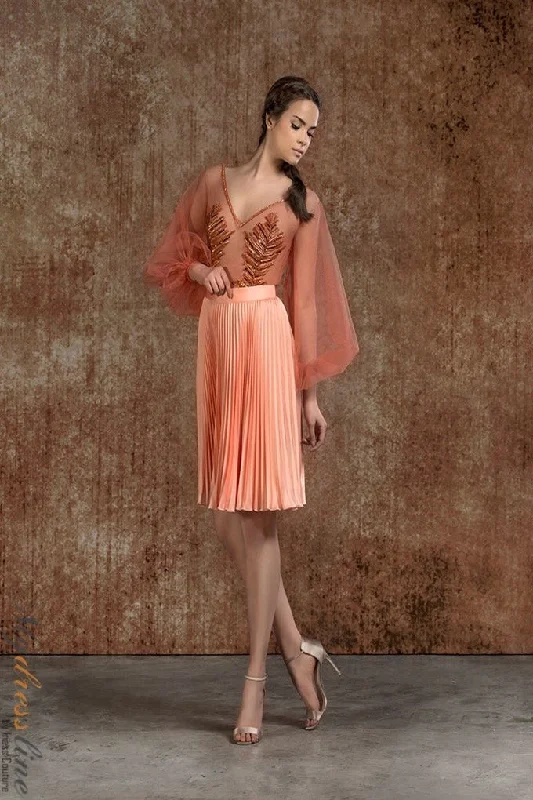 Exclusive Access satin dressChrystelle Atallah JULIA