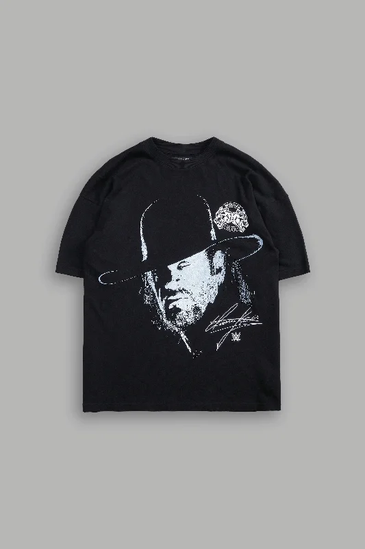 Midnight Madness Face Of The Deadman "Premium" Oversized Tee in Black
