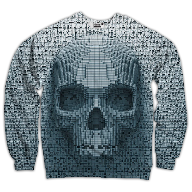 Final Markdown stylish athletic hoodieBlocked Skull Unisex Sweatshirt