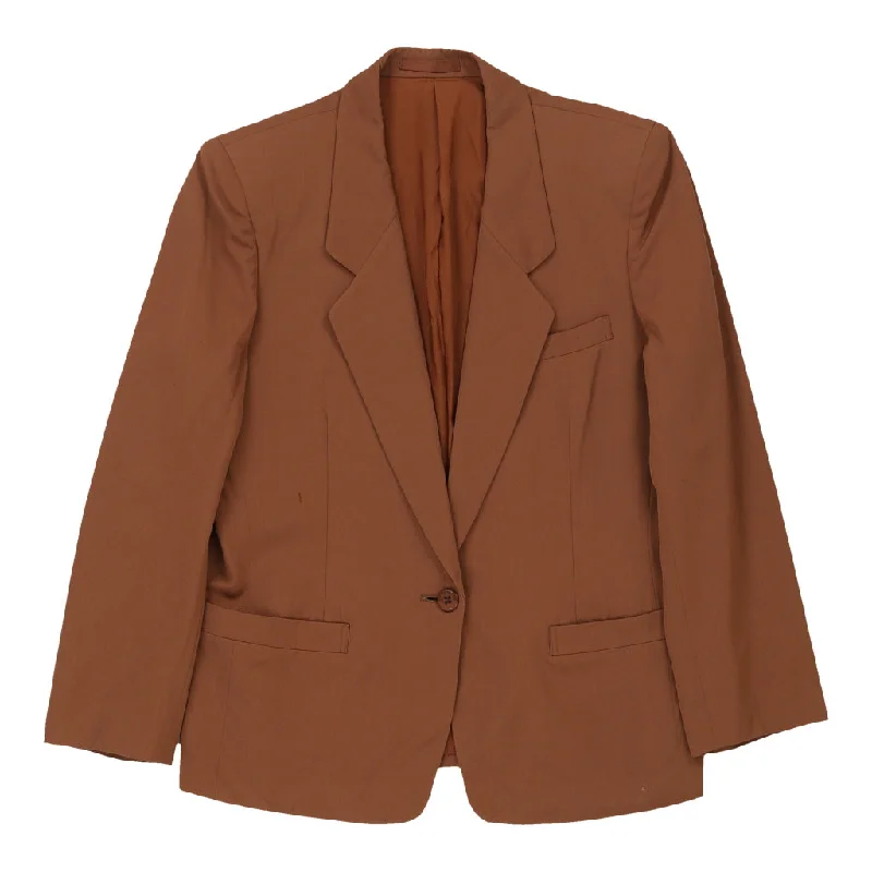 Seasonal Sale Burberry Blazer - XL Orange Wool