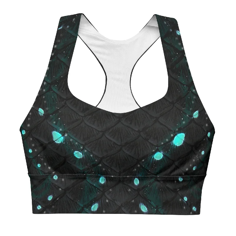 Inventory Reduction Twilight Tide Longline Sports Bra