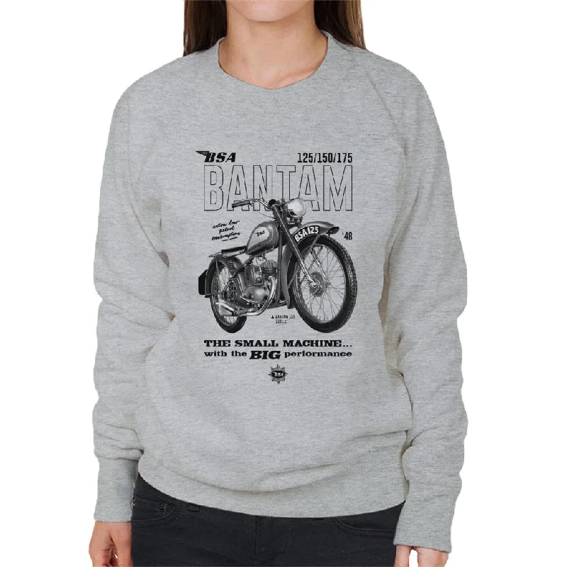 Amazing Deals fitness hoodie for trainingBSA Bantam Small Machine Big Performance Women's Sweatshirt Amazing Deals fitness hoodie for trainingBSA Bantam Small Machine Big Performance Women's Sweatshirt