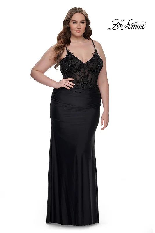 Hurry In comfy dressLa Femme 32226