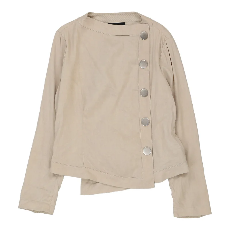 Don’t Miss Out Giorgio Armani Jacket - Large Cream Linen Blend