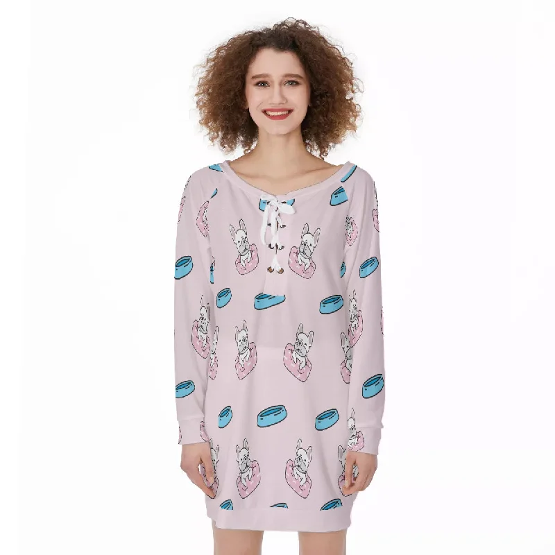 Low Prices casual fit hoodieCALLIE - Women's Lace-Up Sweatshirt