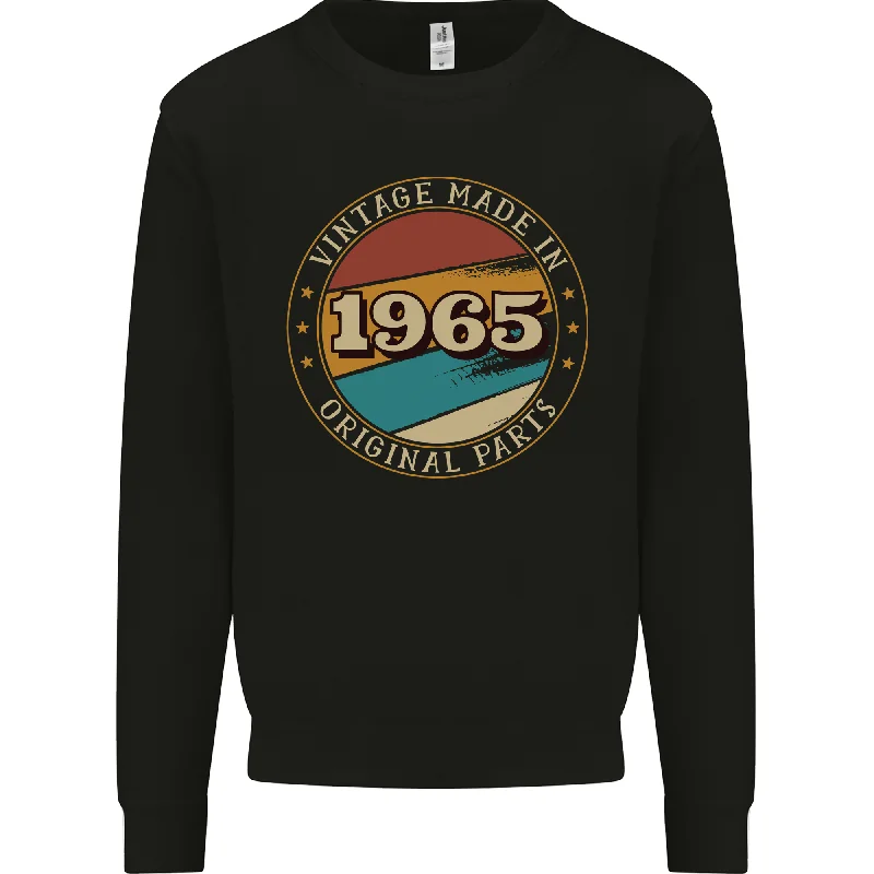 modern sports hoodie59th Birthday  Vintage Made In 1965 Mens Sweatshirt Jumper